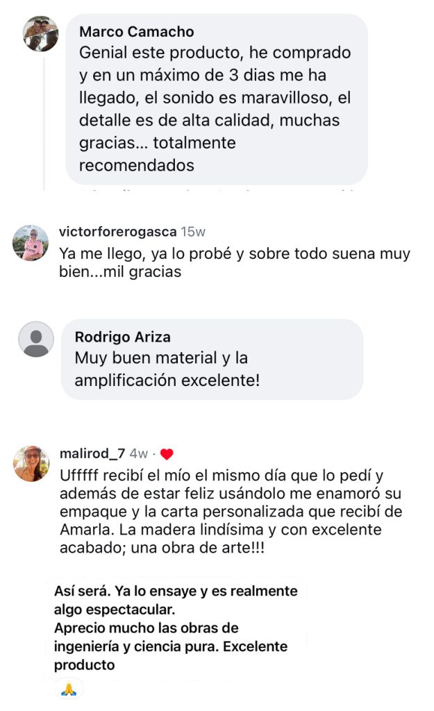 testimonios clientes